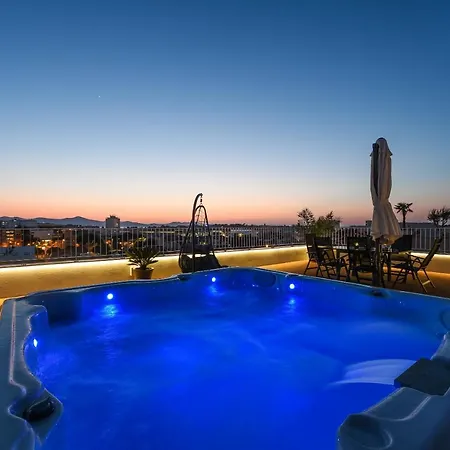 Sunset Penthouse With Spectacular View And Jacuzzi * Ζαντάρ