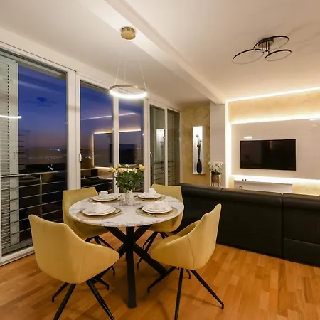 아파트 Sunset Penthouse With Spectacular View And Jacuzzi 자다르