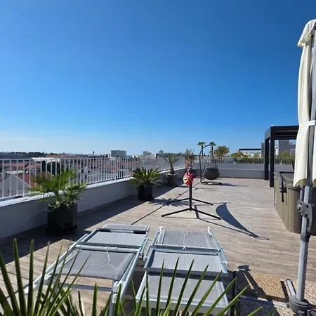 Lägenhet Sunset Penthouse With Spectacular View And Jacuzzi