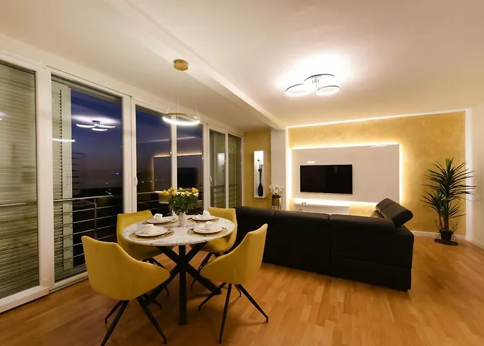 Apartmán Sunset Penthouse With Spectacular View And Jacuzzi