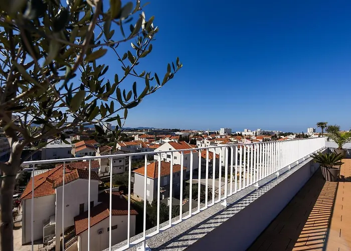 Apartmán Sunset Penthouse With Spectacular View And Jacuzzi