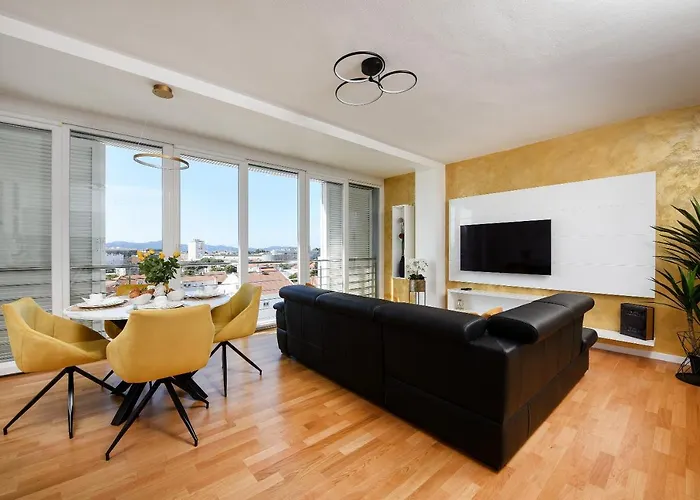 Sunset Penthouse With Spectacular View And Jacuzzi شقة زادار