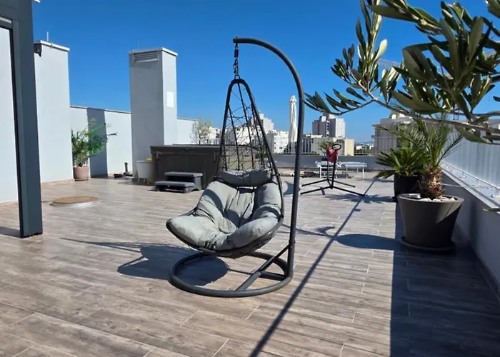 Sunset Penthouse With Spectacular View And Jacuzzi شقة